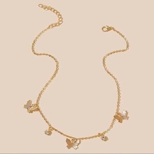 3/$30 💛 Butterfly Charm Choker